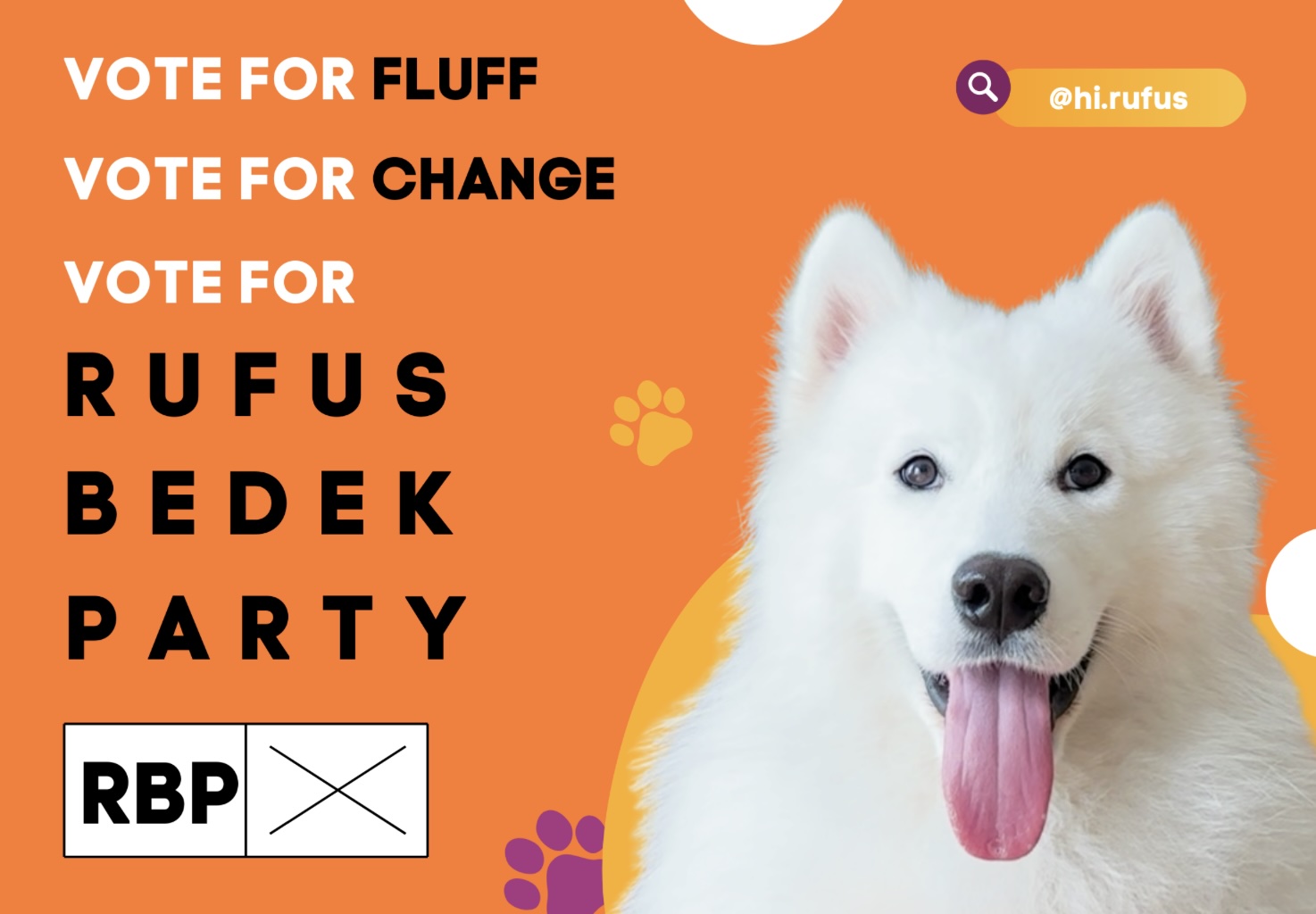 洋楽 Rup Dog Singapore dog 'running for Paw-liament' meets PM Lawrence Wong